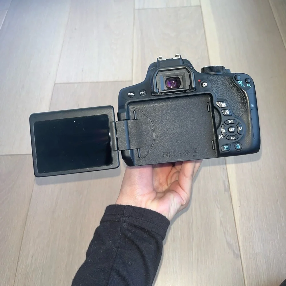 Canon EOS Rebel T6i Digital SLR with EF-S 18-135mm is STM Lens - Wi-Fi Enabled.